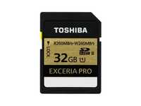 Ūt׳̰260MB/sC gJt׳̰240MB/s(TOSHIBAFEXCERIA PRO UHS-II SDHC 32GBOХd)